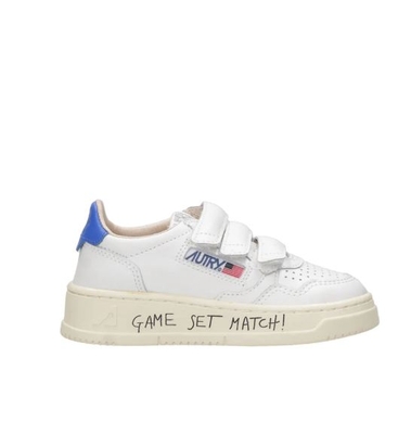 Zapatillas Autry -niños- blanca azul